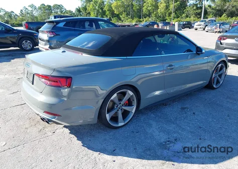 2019 Audi S5 3.0T Premium Plus z USA, uszkodzony, nr VIN WAUY4GF53KN007546